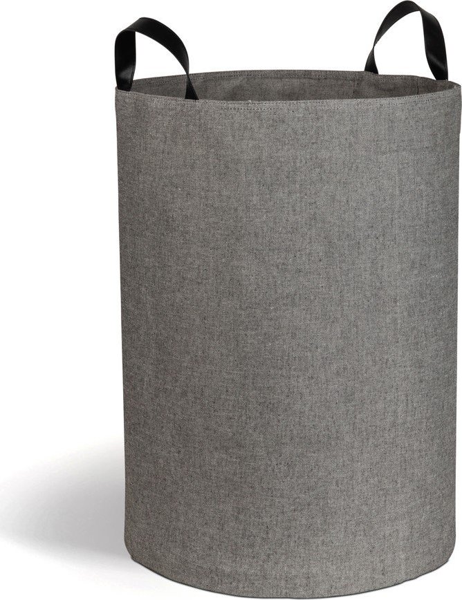 Šedý látkový koš na prádlo 69 l Soft Storage – Bigso Bigso
