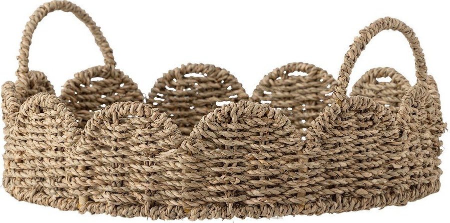 Servírovací tác z mořské trávy ø 35 cm Brea – Bloomingville Bloomingville