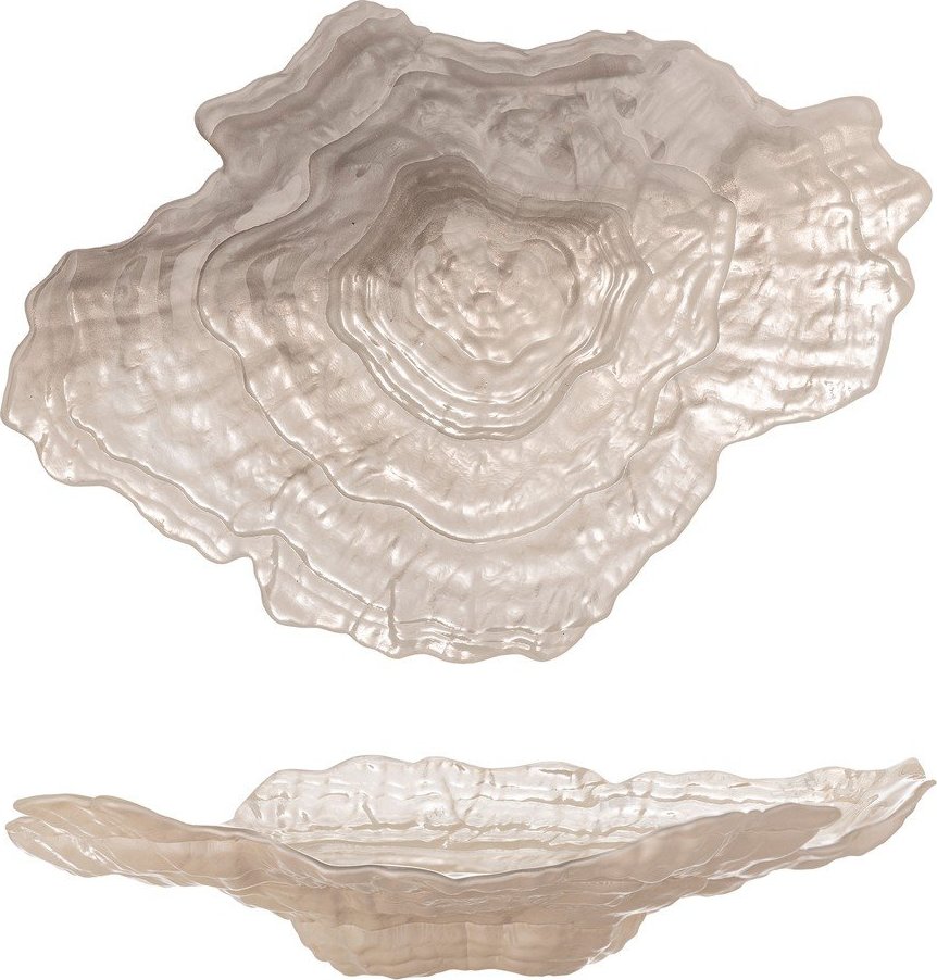 Skleněná dekorativní mísa 29x38 cm Aiku – Bloomingville Bloomingville