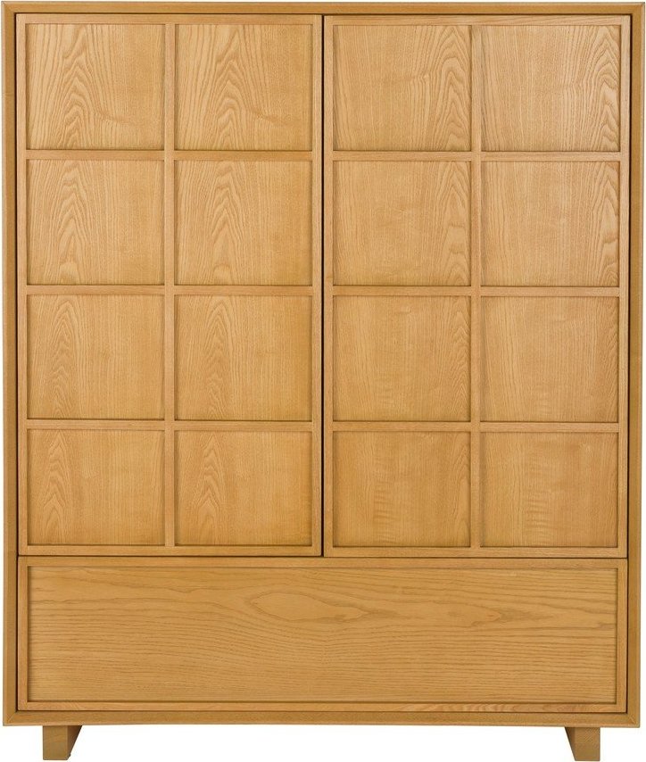 Skříňka z jasanového dřeva v přírodní barvě 100x120x45 cm Raster – Zuiver Zuiver