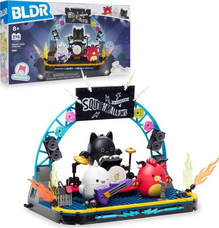 Stavebnice BLDR Concert – SQUISHMALLOWS SQUISHMALLOWS