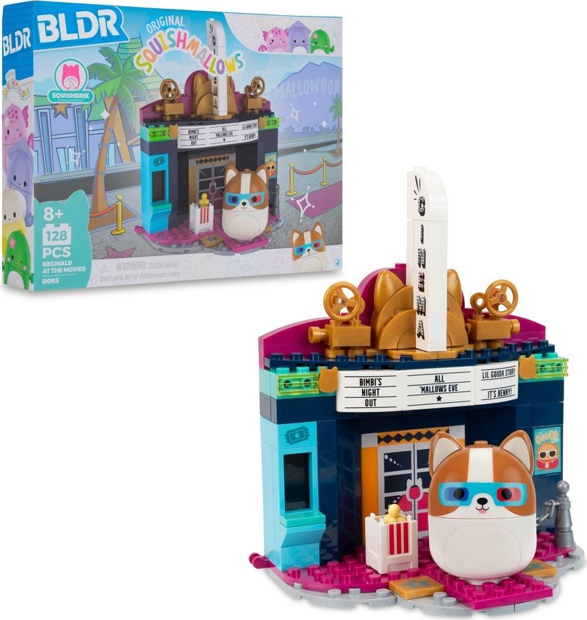 Stavebnice BLDR Reginald – SQUISHMALLOWS SQUISHMALLOWS