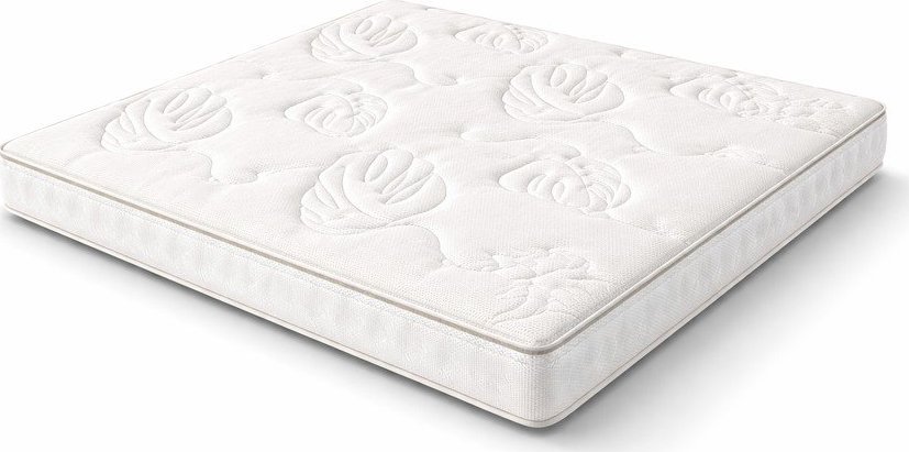 Středně tvrdá pružinová termoregulační matrace 200x200 cm Memory Luna – Bonami Selection Bonami Selection