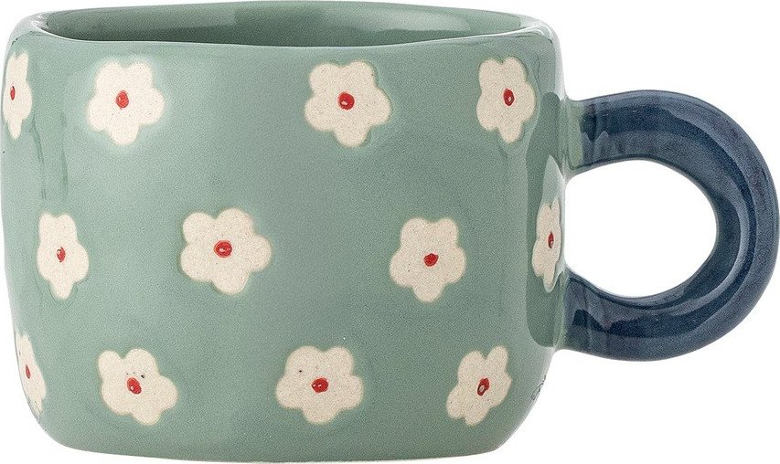 Světle modrý keramický dětský hrnek 110 ml Nini – Bloomingville Bloomingville