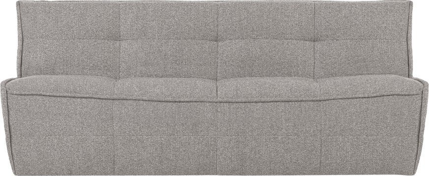 Světle šedá pohovka z textilie bouclé 204 cm Cluster – vtwonen vtwonen