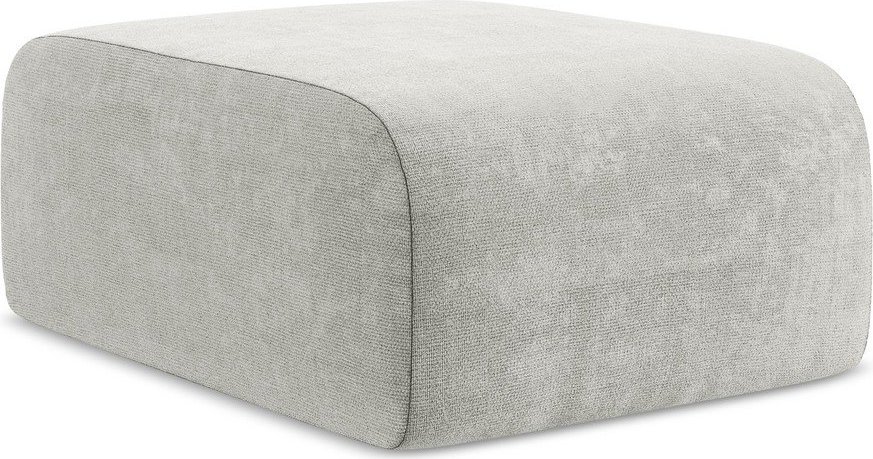 Světle šedá žinylková podnožka Lani – Makamii Makamii