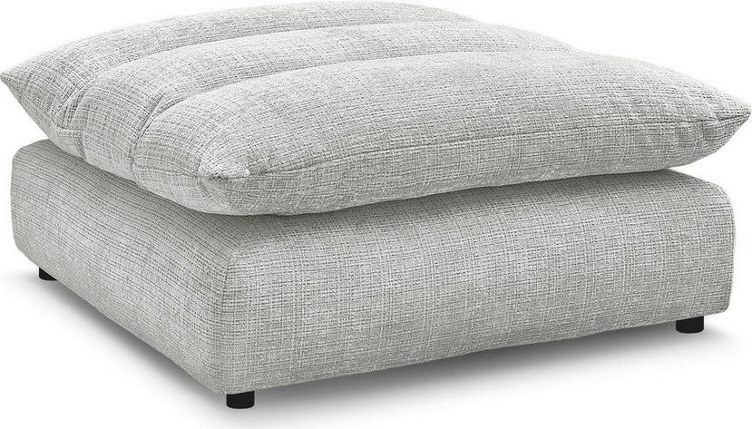 Světle šedá žinylková podnožka Neil – Bobochic Paris Bobochic Paris