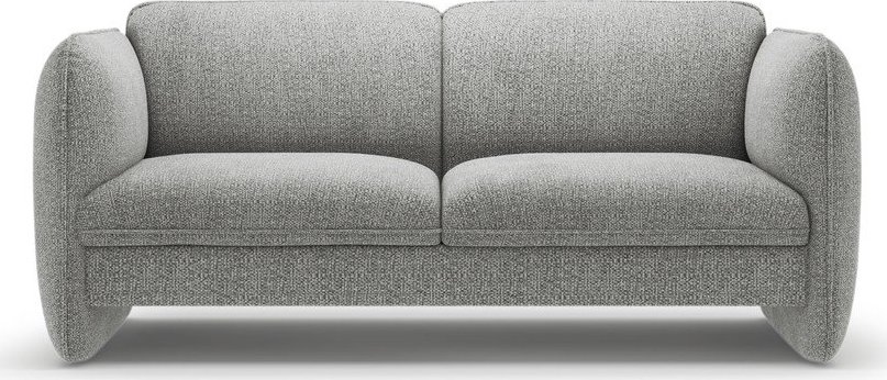 Světle šedá žinylková pohovka 168 cm Georgia – Micadoni Micadoni