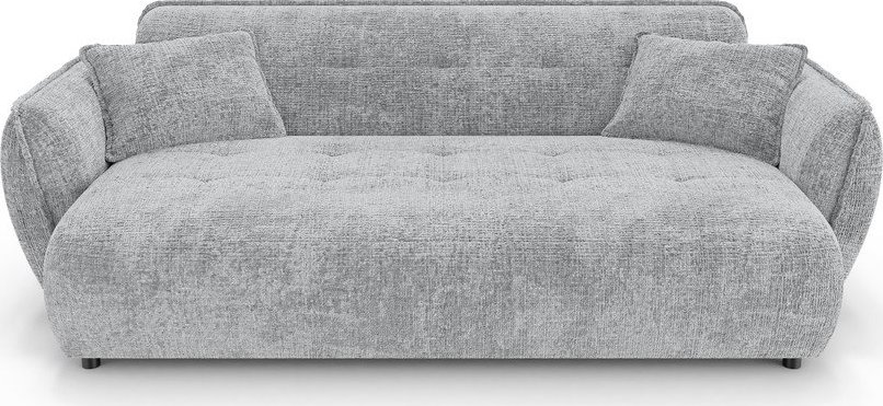 Světle šedá žinylková pohovka 250 cm Nelia Big – Ropez Ropez