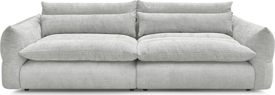 Světle šedá žinylková pohovka 276 cm Neil – Bobochic Paris Bobochic Paris