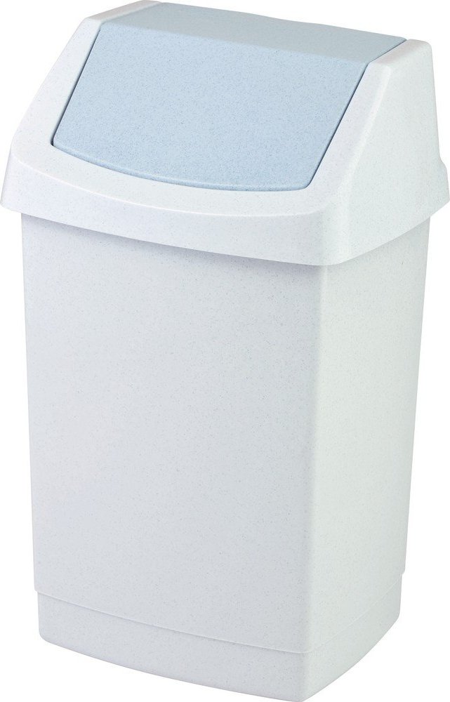 Světle šedý plastový odpadkový koš 25 l Click-It – Curver Curver