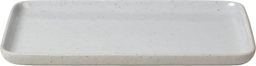 Světle šedý servírovací keramický talíř Sablo L – Blomus Blomus