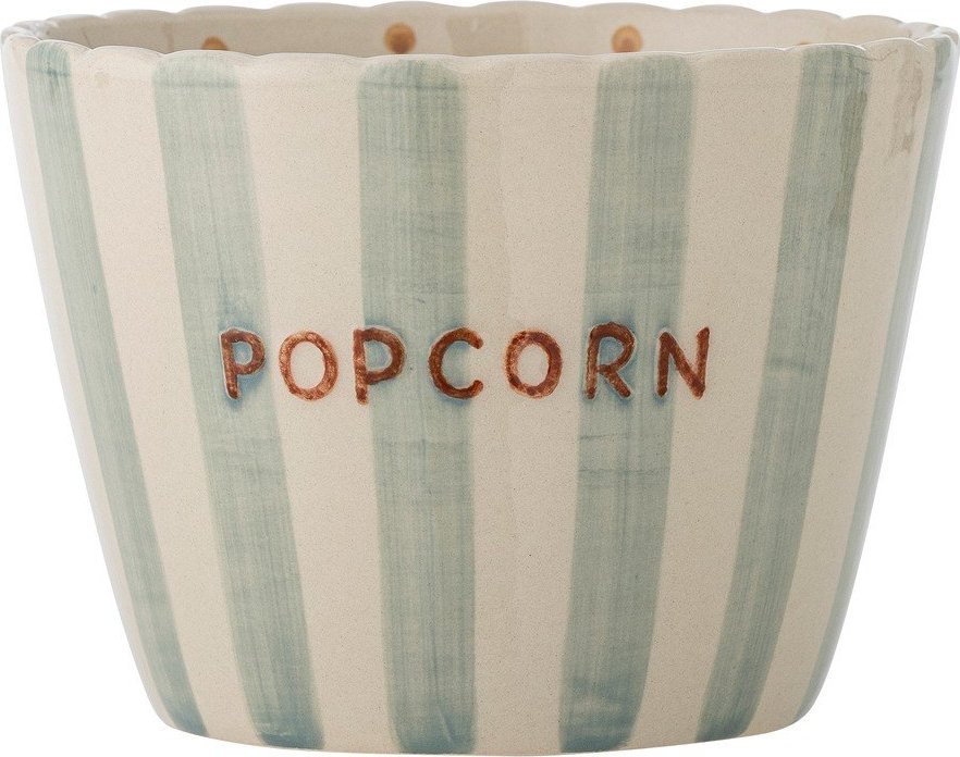 Světle zelená/krémová keramická servírovací miska 1