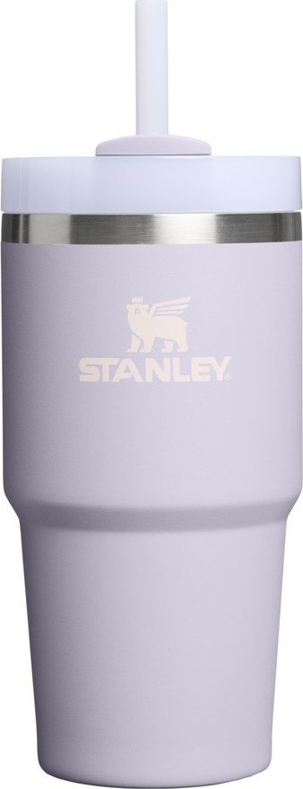 Termoska s brčkem z nerezové oceli v levandulové barvě 600 ml Quencher H2.O FlowState™ Tumbler Purple Dust – Stanley Stanley
