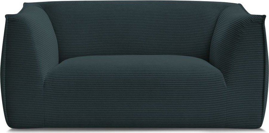 Tmavě modrá manšestrová pohovka 170 cm Giorgia – Bobochic Paris Bobochic Paris