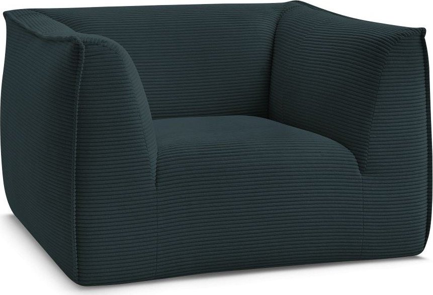 Tmavě modré manšestrové křeslo Giorgia – Bobochic Paris Bobochic Paris