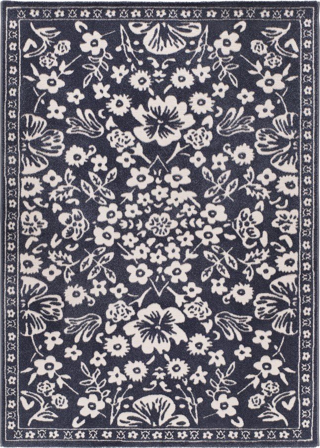 Tmavě modrý koberec 133x190 cm Amara – Universal Universal