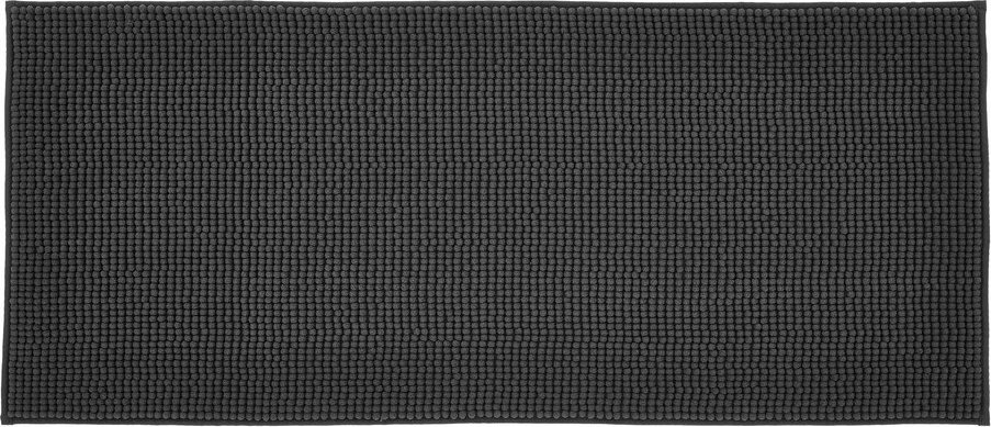 Tmavě šedá koupelnová předložka 50x120 cm Bobble – Catherine Lansfield Catherine Lansfield