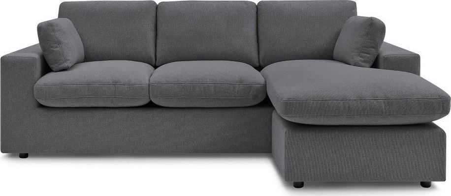 Tmavě šedá rohová pohovka Belair – Bobochic Paris Bobochic Paris