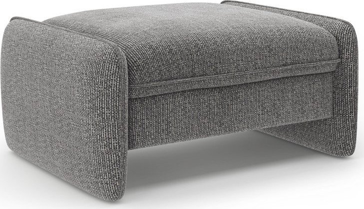 Tmavě šedá žinylková podnožka Georgia – Micadoni Micadoni