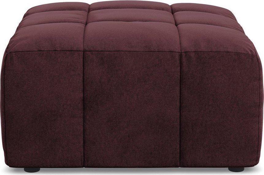 Vínová sametová podnožka Aloha – Makamii Makamii