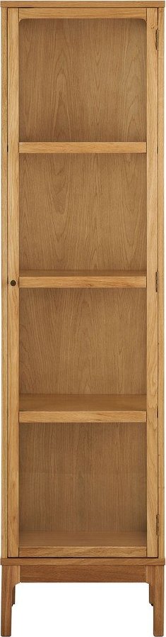 Vitrína v přírodní barvě 47x180x40 cm Zamora – House Nordic House Nordic