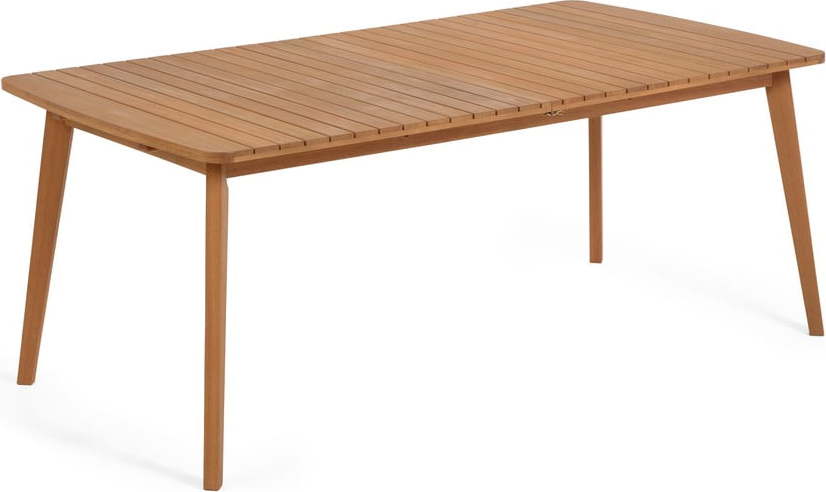 Zahradní jídelní stůl z masivního dřeva 100x240 cm Hanzel – Kave Home Kave Home