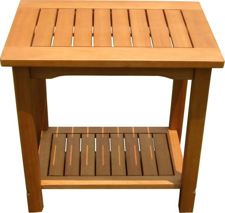 Zahradní stolek z eukalyptového dřeva 35x50 cm Santa Cruz – Garden Pleasure Garden Pleasure