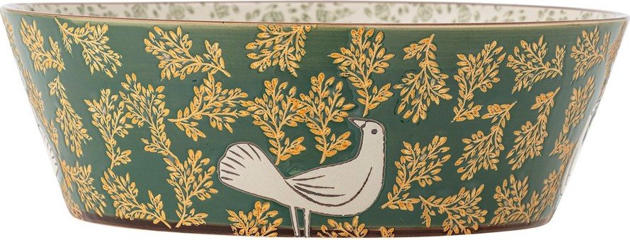 Zelená keramická mísa ø 28 cm Hezha – Bloomingville Bloomingville