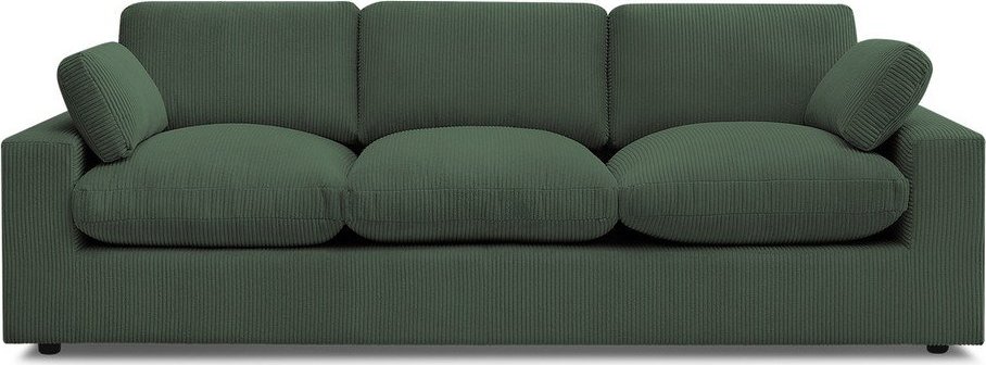 Zelená manšestrová pohovka 250 cm Belair – Bobochic Paris Bobochic Paris