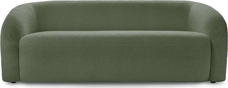 Zelená pohovka z textilie bouclé 193 cm Elina – Bobochic Paris Bobochic Paris