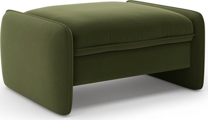 Zelená sametová podnožka Georgia – Micadoni Micadoni