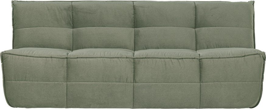 Zelená sametová pohovka 204 cm Cluster – vtwonen vtwonen