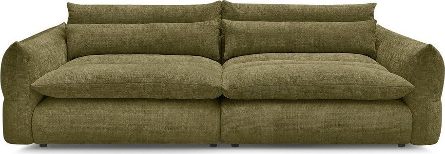 Zelená žinylková pohovka 276 cm Neil – Bobochic Paris Bobochic Paris