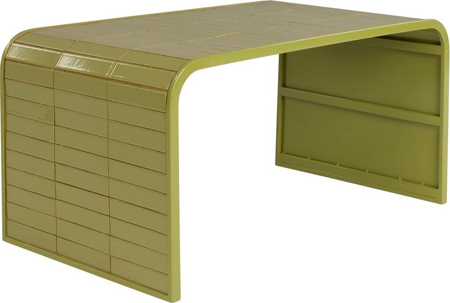 Zelený keramický konferenční stolek 47x80 cm Tiles – Zuiver Zuiver