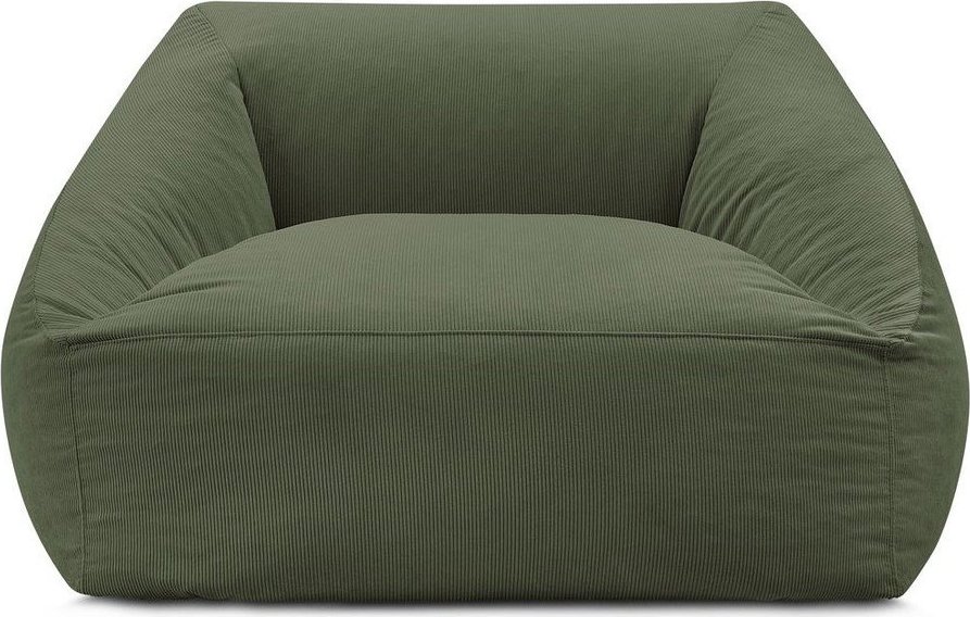 Zelený manšestrový sedací vak Lilibet – Bobochic Paris Bobochic Paris