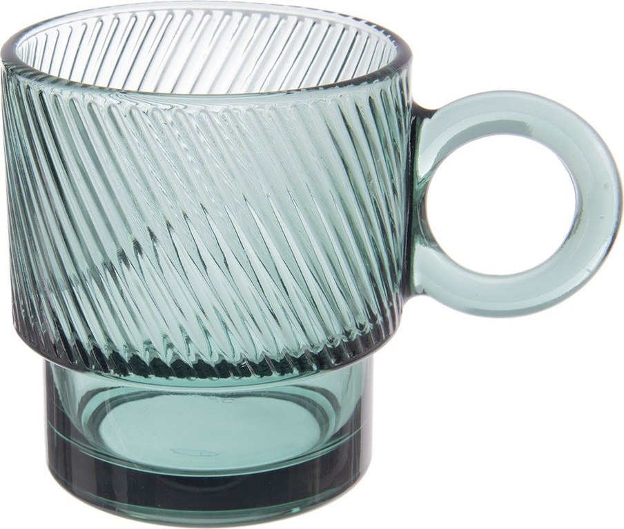 Zelený skleněný hrnek 310 ml Verde – Orion Orion