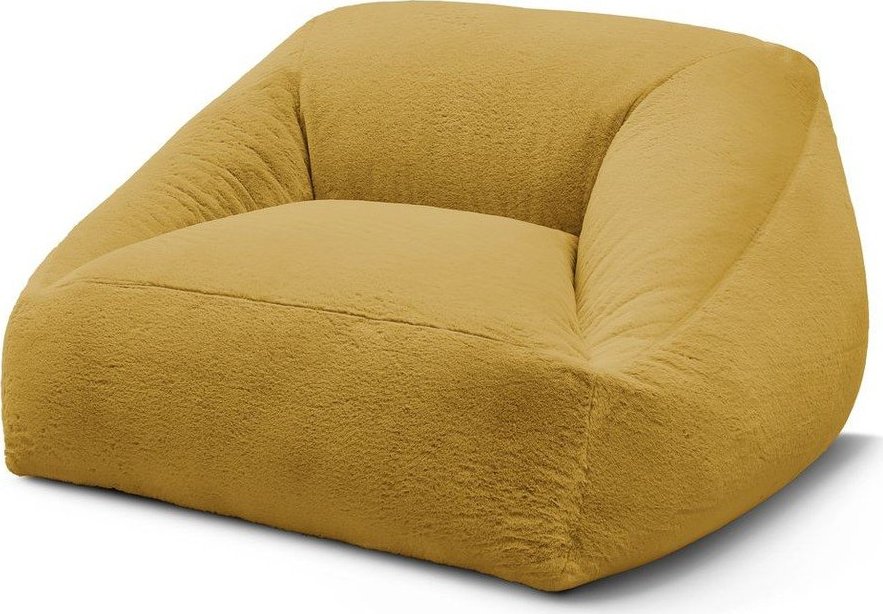 Žlutý sedací vak z umělé kožešiny Lilibet – Bobochic Paris Bobochic Paris