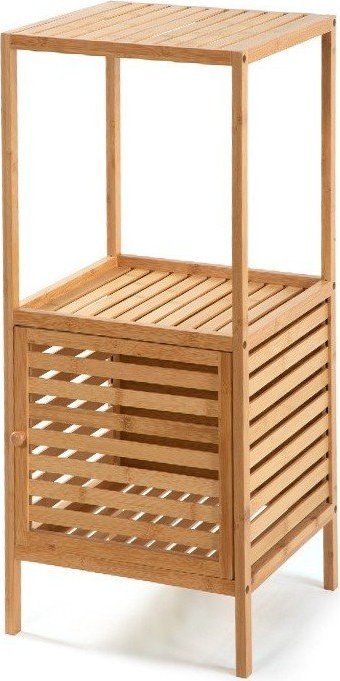 Bambusový koupelnový regál v přírodní barvě 35x80 cm Auren – Bonami Essentials Bonami Essentials