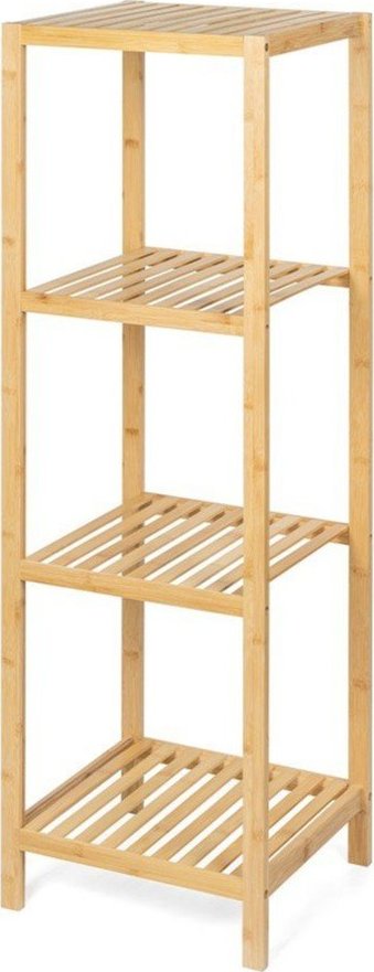 Bambusový koupelnový regál v přírodní barvě 37x110 cm Skaren – Bonami Essentials Bonami Essentials