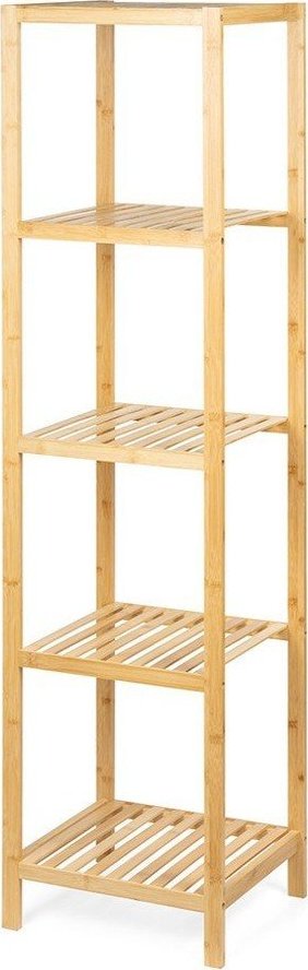 Bambusový koupelnový regál v přírodní barvě 37x140 cm Skaren – Bonami Essentials Bonami Essentials