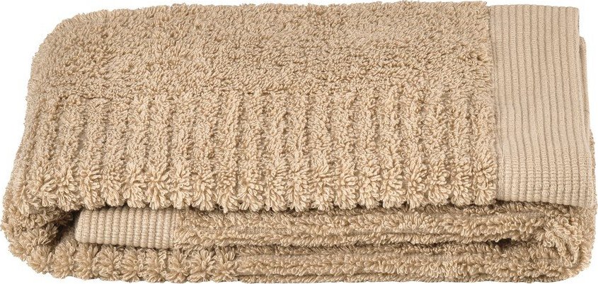 Béžový froté bavlněný ručník 50x70 cm Classic – Zone Zone