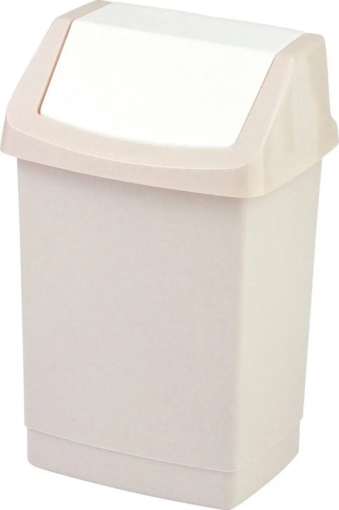 Béžový plastový odpadkový koš 25 l Click-It – Curver