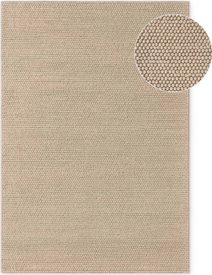 Béžový ručně tkaný vlněný koberec 120x170 cm Richmond Diana – Ted Baker Ted Baker