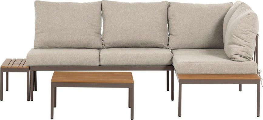 Béžový zahradní lounge set pro 4 osoby Zaro – WOOOD WOOOD