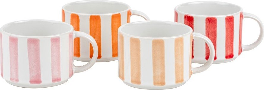 Bílé keramické hrnky v sadě 4 ks na espresso 180 ml Franca – Leopold Vienna Leopold Vienna