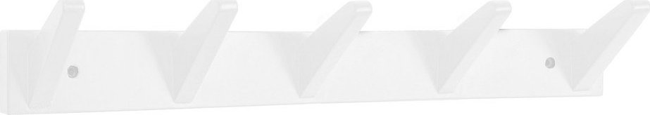 Bílý nástěnný věšák z březového dřeva 57 cm Daiki – Yes Everyday Yes Everyday