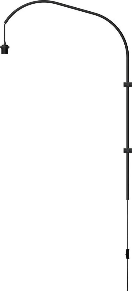 Černá kovová lampová noha 123 cm Willow – UMAGE UMAGE