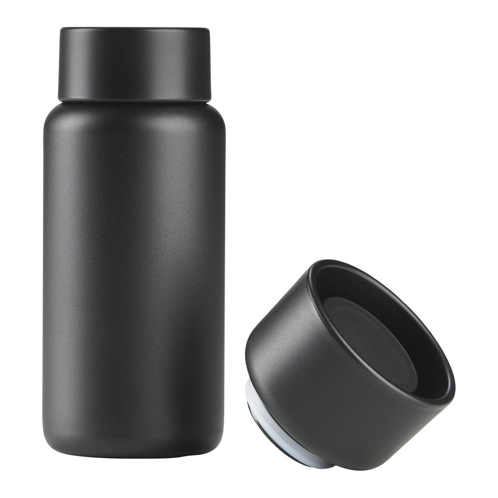 Černý termo hrnek z nerezové oceli 400 ml Singles – Zone Zone