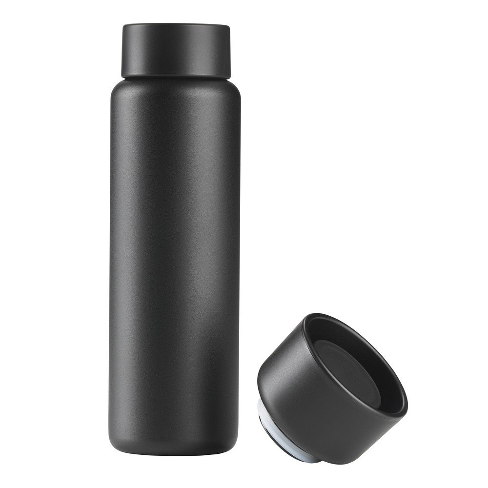 Černý termo hrnek z nerezové oceli 650 ml Singles – Zone Zone